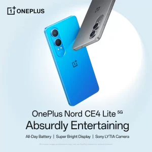 OnePlus Nord CE4 lite 5G (MEGA BLUE, 128 GB)  (8 GB RAM)